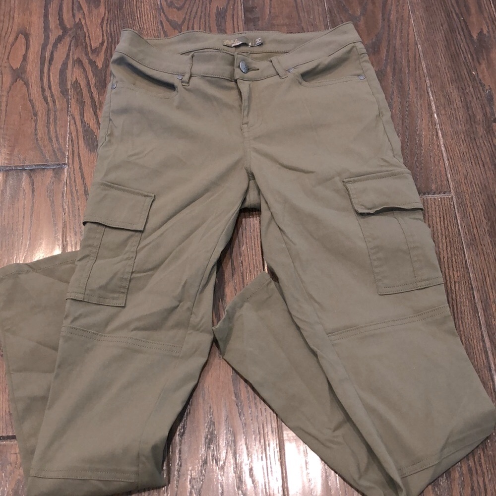 Prana olive green pants size 4 - Picture 4 of 5